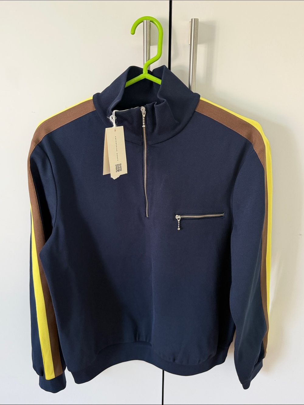 Tory Burch Quarter Zip Sweater